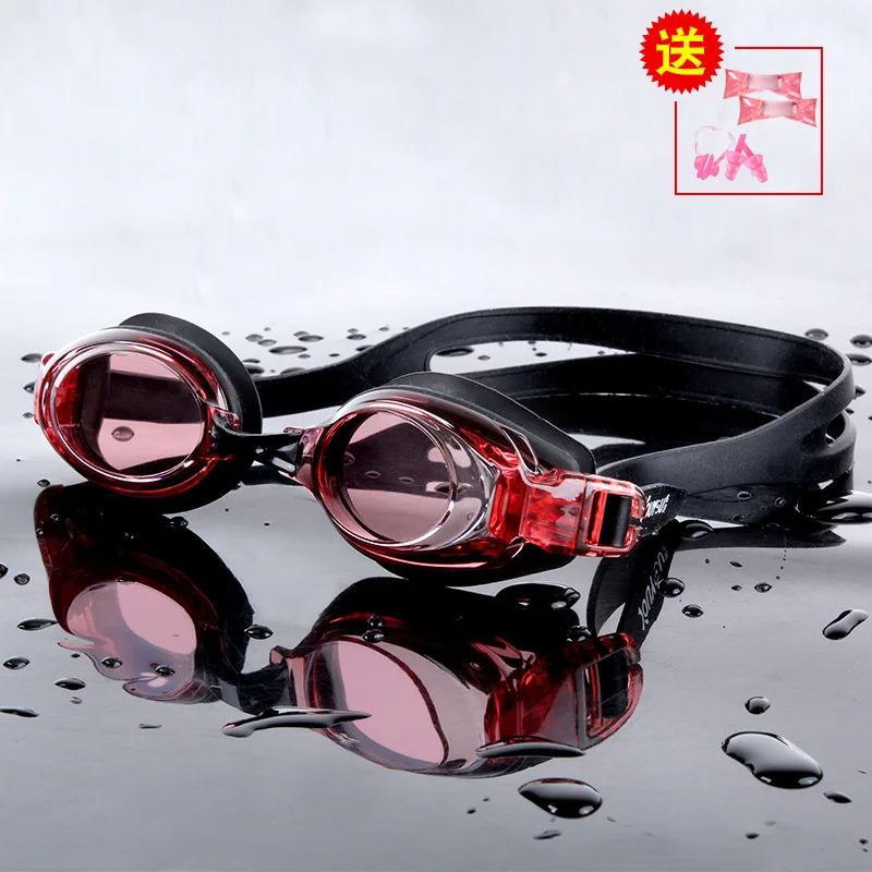 Очки для взрослых мужчин и женщин, Очки для плавания с прозрачным покрытием, Hd Гальванические Водонепроницаемые очки для плавания с защитой от запотевания