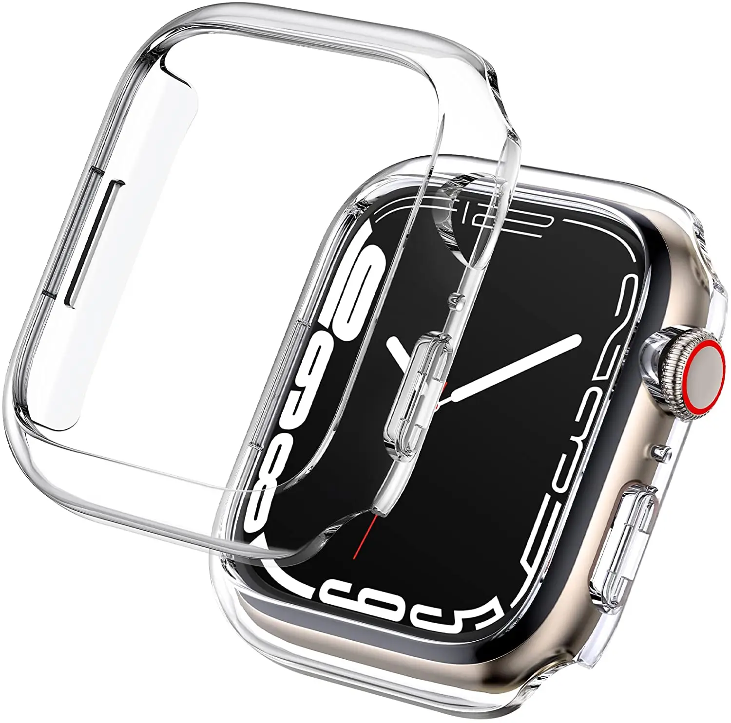 Чехол Для Apple Watch Case 44 мм 40 мм 42 мм 38 мм iWatch serie SE 6 5 4 3 Аксессуары Защитная пленка для экрана Apple watch 7 45 мм 41 мм Чехол