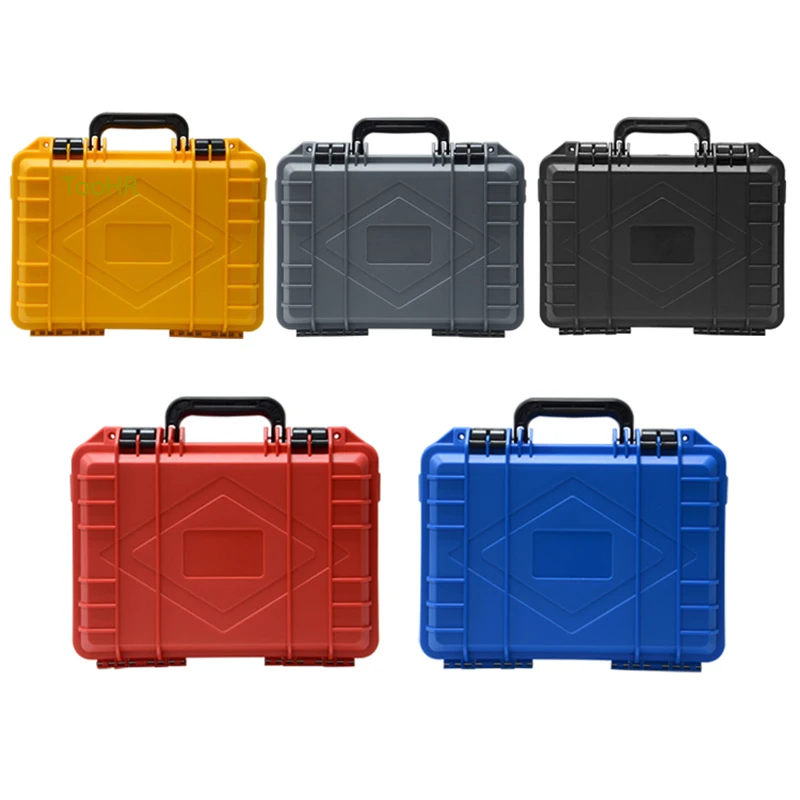 пенопластовый кейс 320x220x115 мм, Водонепроницаемый чемодан, Ударопрочный ящик для инструментов, Пластиковая наружная коробка, запечатанная коробкой